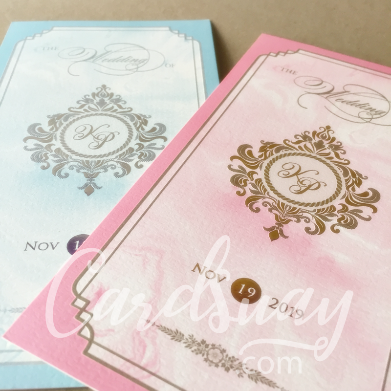 wedding invitation DA218