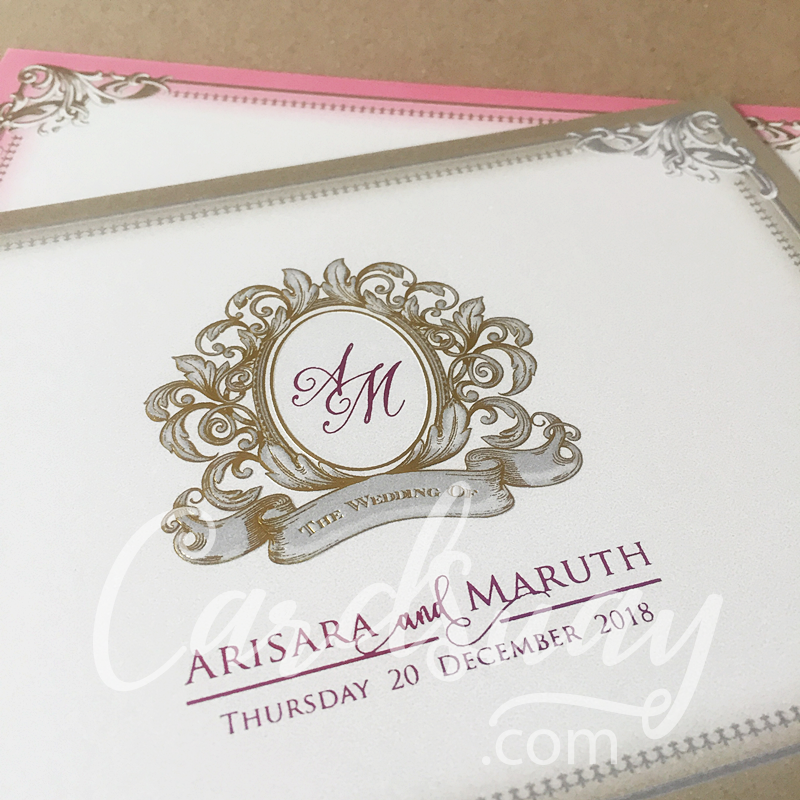 wedding invitation DW76