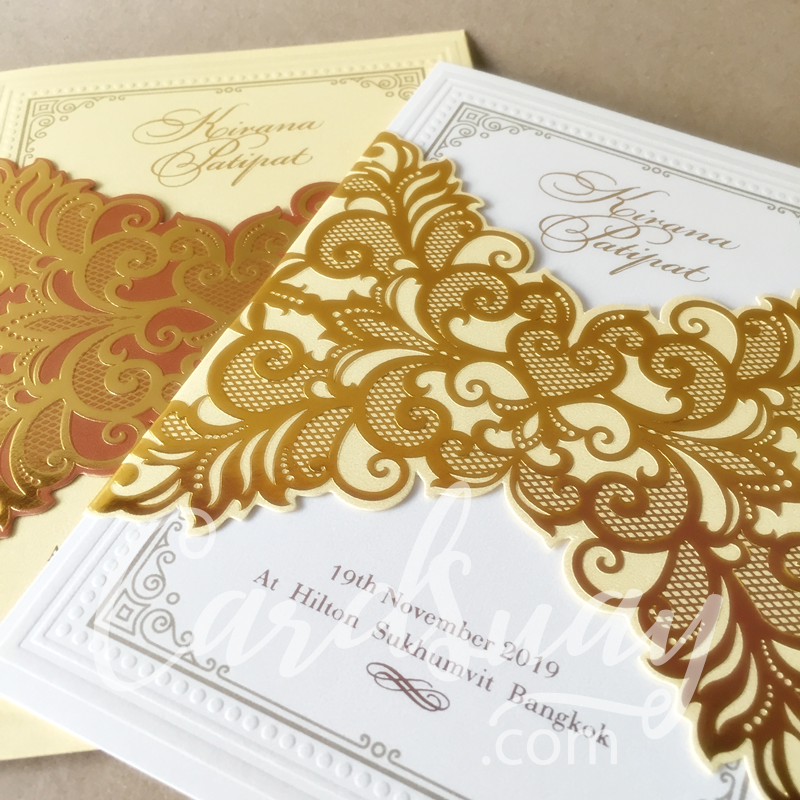 wedding invitation DW90-12