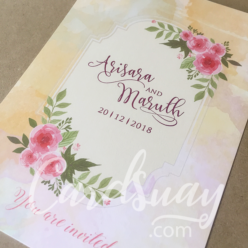 wedding invitation DK35