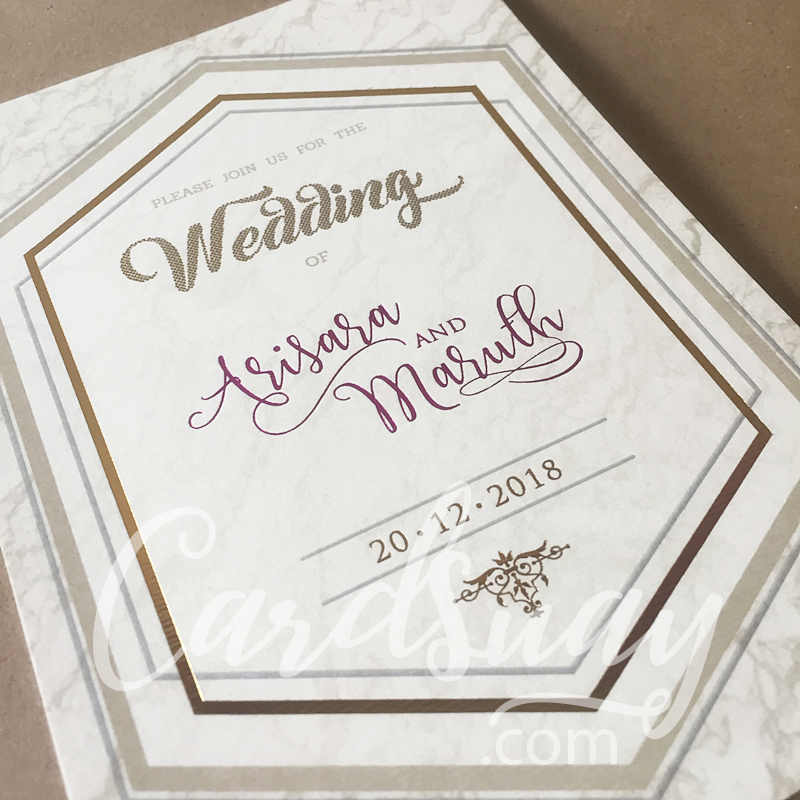 wedding invitation DW68