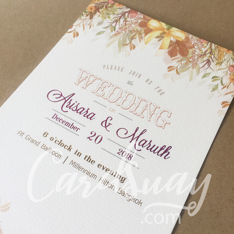 wedding invitation DW73